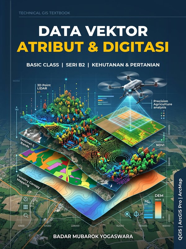 Sampul seri B2: Data Vektor: Atribut, Digitasi, Seleksi